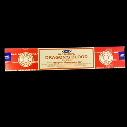 Satya Nag Champa Indian Incense Sticks – Sandalwood, Dragon's Blood & More