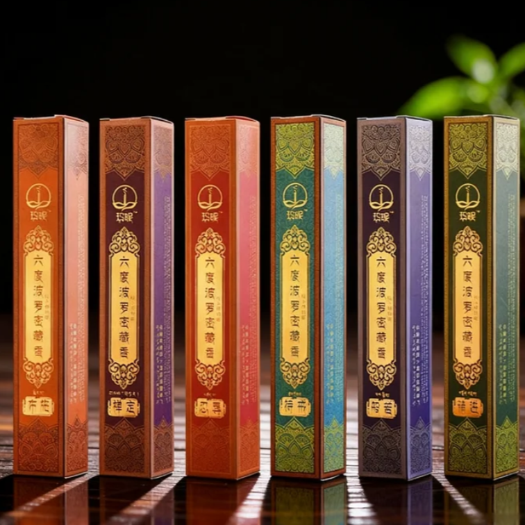Authentic Tibetan Sandalwood Incense Sticks for Meditation