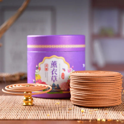 Natural Aromatherapy Incense Coils for Relaxation & Calm
