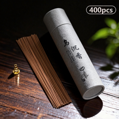 400 Pcs Natural Sandalwood Agarwood Incense Sticks for Meditation & Relaxation