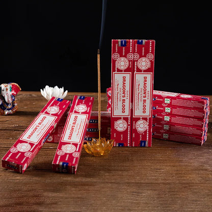 Satya Nag Champa Indian Incense Sticks – Sandalwood, Dragon's Blood & More