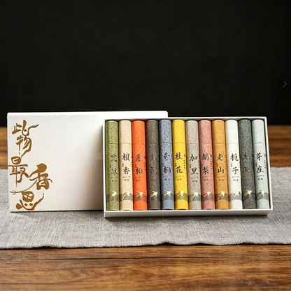 Chinese Incense Sticks Gift Set – 12 Scents