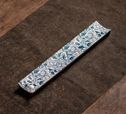 Elegant Ceramic Incense Burner Holder Stick Plate