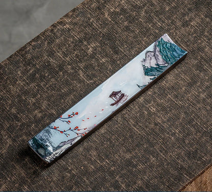 Elegant Ceramic Incense Burner Holder Stick Plate
