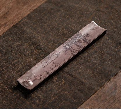 Elegant Ceramic Incense Burner Holder Stick Plate