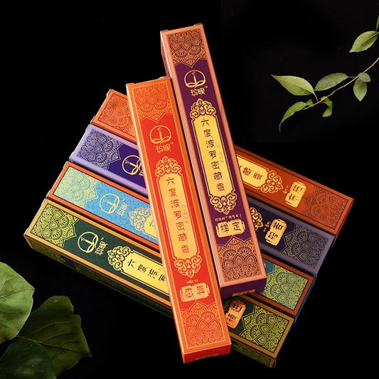 Authentic Tibetan Sandalwood Incense Sticks for Meditation