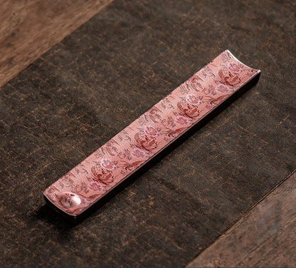 Elegant Ceramic Incense Burner Holder Stick Plate